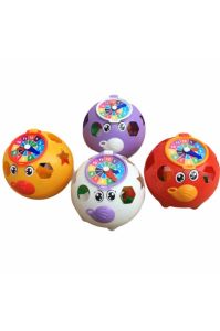 9 Parça Saatli Bultak Bebek Çocuk Zeka Gelişim Seti Sevimli Bul tak Prizma Şekilleri Bulma Oyuncağı