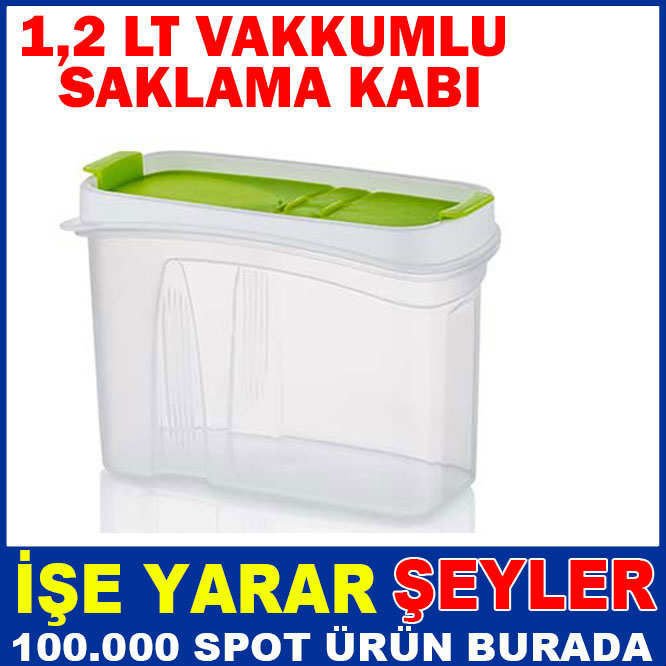  1,2 LT VAKKUMLU SIZDIRMAZ SAKLAMA KABI 