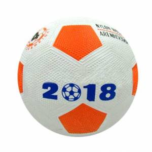 Tırtırlı yüzeye sahip sağlam dayanıklı futbol topu ASTARLI VE SİBOPLU 21 cm. KAUÇUK 4 no FUTBOL TOPU