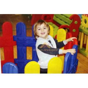 10 Parça Kolay Kurulumlu Çocuk Oyun Alanı Oyun Bahçe Çiti Top Havuzu