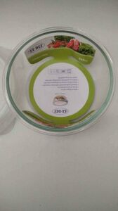 SE-DEF 860 Ml Cam Saklama Kabı 172 Mm X 72mm , Plastik Kilitli Kapak