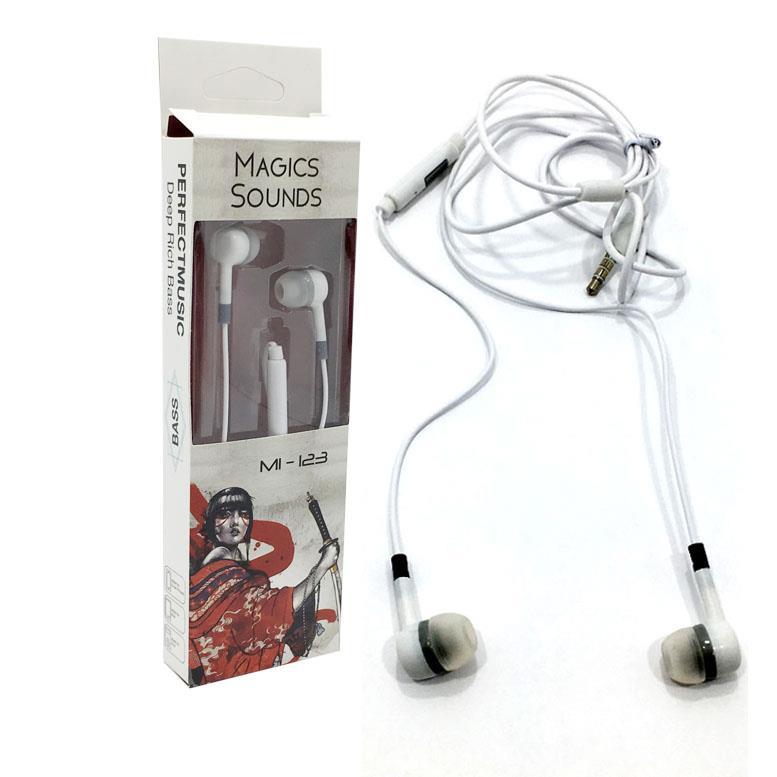 Mikrofonlu Cep Telefonu Kulaklığı Magics Sounds 3.5 mm Jacklı