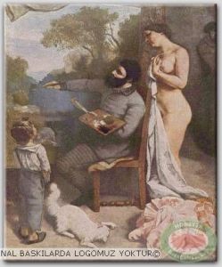 100x70cm ÇERÇEVELİ CANVAS TABLO RESSAMLAR E3520