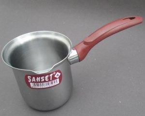 4 Numara 4-5 Kişilik İzole Saplı Çelik Cezve