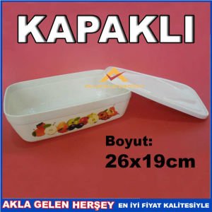 KAPAKLI KALİTELİ PLASTİK RENKLİ SAKLAMA KABI