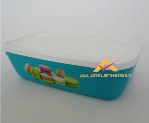 KAPAKLI KALİTELİ PLASTİK RENKLİ SAKLAMA KABI