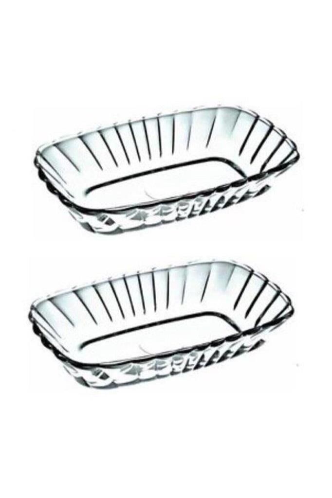 Paşabahçe 2'li Mezze KaseYükseklik:30 mm Ağız Çapı:157 x 101 mm