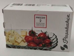 Paşabahçe 2'li Mezze KaseYükseklik:30 mm Ağız Çapı:157 x 101 mm