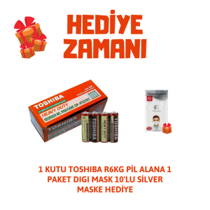 Toshiba R6KG Kalem Pil 4'lü