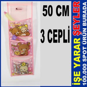 3 GÖZLÜ ASKILI ÇOCUK OYUNCAK ve EŞYA SEPETİ