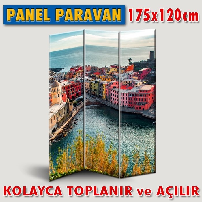 GÖRSELLİ KATLANIR PANEL BÖLME SİSTEMİ - İTALYA - VERNAZZA