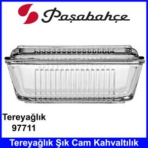 Paşabahçe 97711 Frigo Tereyağlık Şık Cam Kahvaltılık