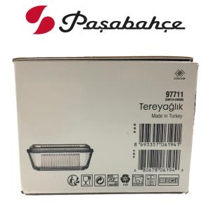 Paşabahçe 97711 Frigo Tereyağlık Şık Cam Kahvaltılık