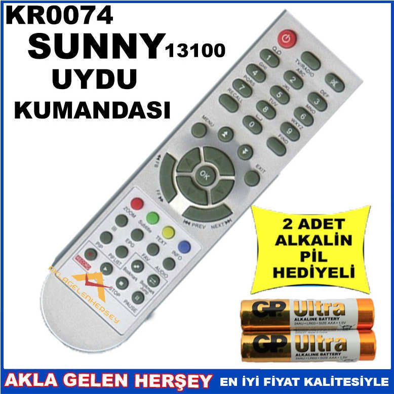 SUNNY UYDU CİHAZI Receiver KUMANDASI KR0074