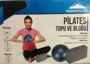 20cm Pilates Topu ve Blogu Basınca,Darbelere,Patlamaya Dayanıklı Köpük Yoga Blogu Esnek Yumuşak