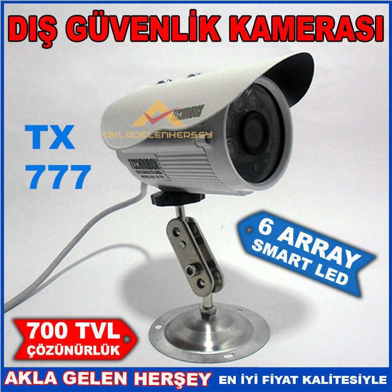 700 TVL TX777 GECE GÖRÜŞLÜ DIŞ GÜVENLİK KAMERASI
