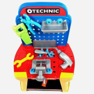 Dede Oyuncak 33 Parça Tezgahlı Teknik Tamir Eğitici Oyun Seti