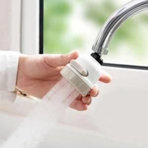 Tasarruflu Oynar Başlık Tazyikli Eviye Musluk Spiral Batarya Ucu 3 Fonksiyonlu Musluk Başlığı