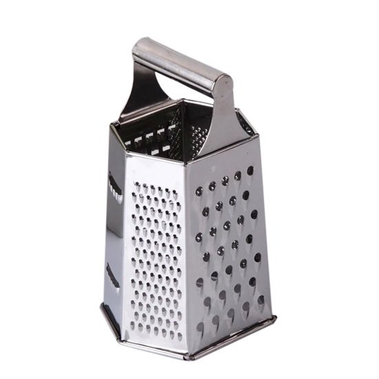 Paslanmaz Çelik Altıgen Rende 6 Farklı Şekilli Köşeli Rende