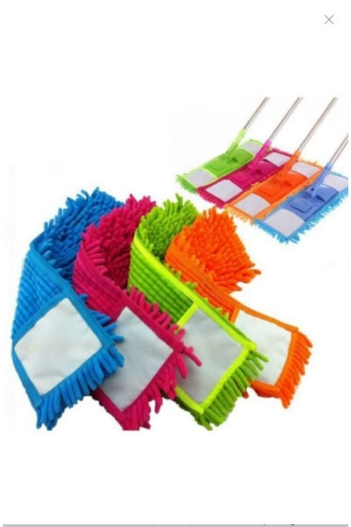 Makarna Mop 40cm Mop Bezi+Metal Sap