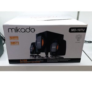 Multimedia Speaker Hoparlör 2+1 Usb+Fm Destekli Mikado MD-107U