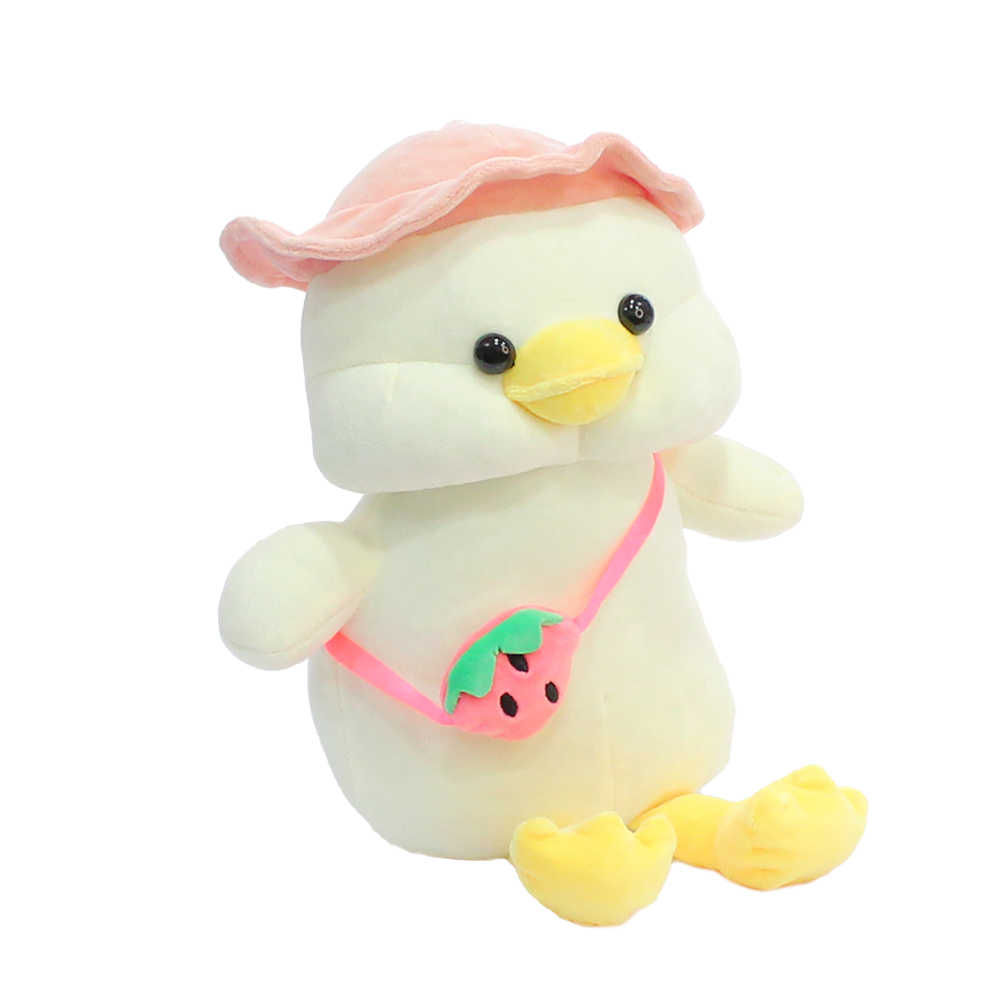 Şapkalı Ördek Peluş Oyuncak 30 cm