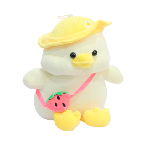 Şapkalı Ördek Peluş Oyuncak 30 cm