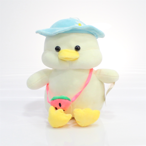 Şapkalı Ördek Peluş Oyuncak 30 cm