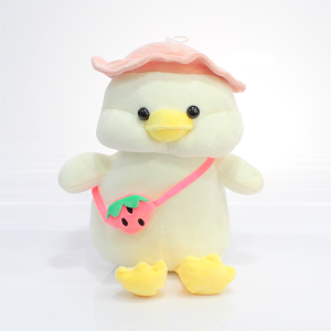 Şapkalı Ördek Peluş Oyuncak 30 cm