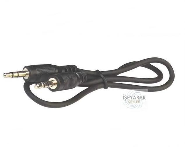 3.5mm erkek - 3.5mm erkek stereo kablo 30cm