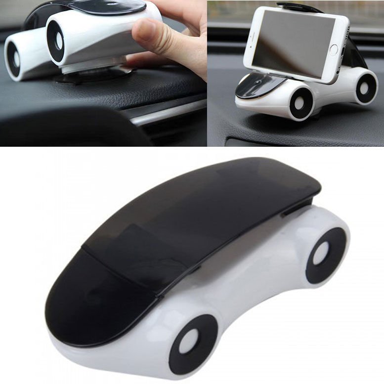Araba Şeklinde 360º Dönebilen Araç İçi Çok Fonksiyonlu Tüm Modellere Uygun Telefon Gps Tutucu-1
