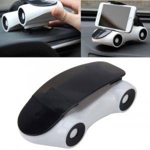 Araba Şeklinde 360º Dönebilen Araç İçi Çok Fonksiyonlu Tüm Modellere Uygun Telefon Gps Tutucu-1