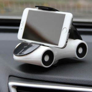 Araba Şeklinde 360º Dönebilen Araç İçi Çok Fonksiyonlu Tüm Modellere Uygun Telefon Gps Tutucu-1