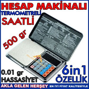 HESAP MAKİNELİ, CEP TİPİ HASSAS DİGİTAL TARTI