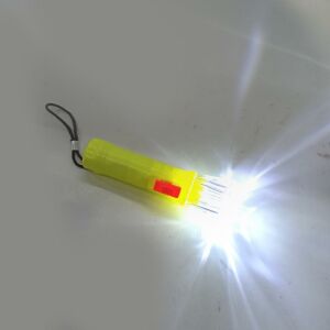 Mini el feneri LED aydınlık Anahtarlık oyuncak Anahtarlık Çocuklar İçin 10 cm