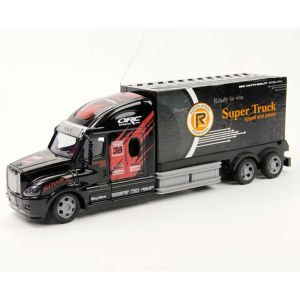 Vardem Kutulu Uzaktan Kumandalı Full Fonksiyon Işıklı Oyuncak Çekici Kamyon 40m Mesafeli-1