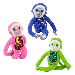 Süslü Maymunlar Peluş Oyuncak 45 cm 1 adet