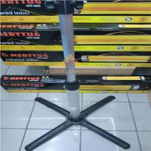 Merttuğ 3000w Maximum Verim İnfrared Ufo Tipi Elektrikli Isıtıcı Soba 115cm Ayarlı Ayak Hediyeli