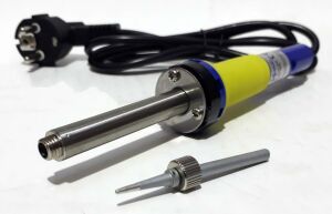 40W Fişi Topraklı Profesyonel Lehim Kalem Havya Makinesi TM-9108 1.2m Kaliteli Kalın Kablo Uzunluğu