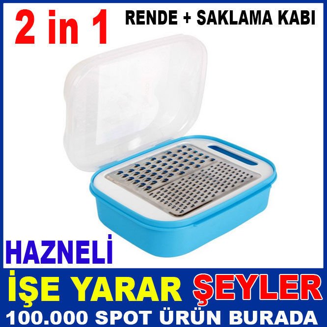 BONİTA MULTİFONKSİYONEL RENDE ve SAKLAMA KABI