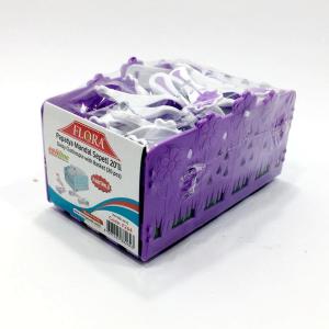 İz Yapmayan Silikonlu Sepetli Parfümlü Papatya Mandal Seti 20 li