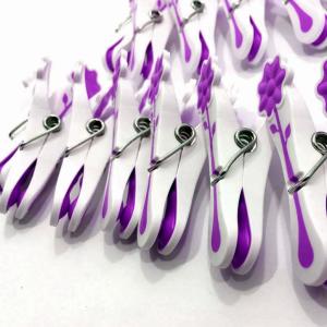 İz Yapmayan Silikonlu Sepetli Parfümlü Papatya Mandal Seti 20 li