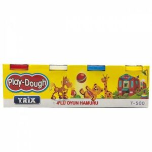 Play-Dough 4 Renkli Büyük Boy Oyun Hamuru T-500