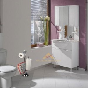 56cm PASLANMAZ KROM GAZETELİKLİ WC KAĞITLIĞI
