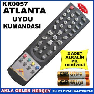 ATLANTA UYDU CİHAZI Receiver KUMANDASI KR0057