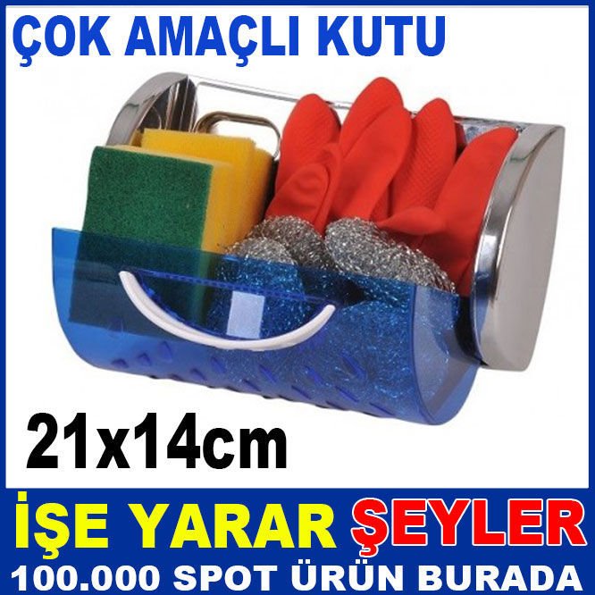 21x14cm ÇOK AMAÇLI MÜCEVHER ve SÜNGER KUTUSU