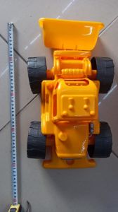 2li Set Oyuncak İş Makinaları Büyük Oyuncak Kamyon Ve Dozer Set