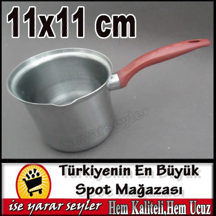 6 NUMARA 6-7 KİŞİLİK İZOLE SAPLI ÇELİK CEZVE