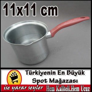 6 NUMARA 6-7 KİŞİLİK İZOLE SAPLI ÇELİK CEZVE