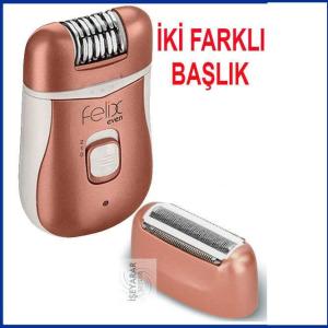 FELİX EVEN 2 FARKLI BAŞLIKLI EPİLASYON ALETİ